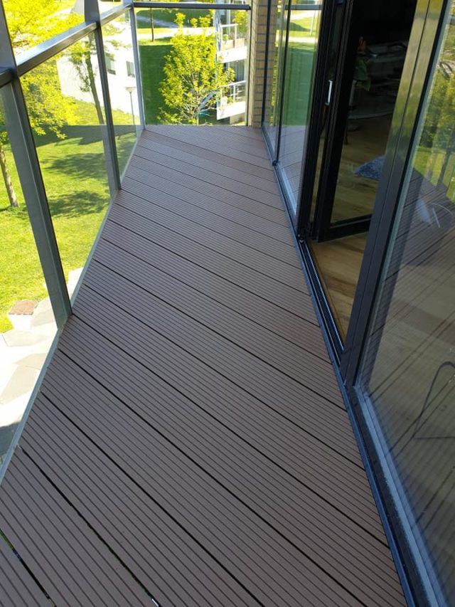 Balkonvloer schuin Amsterdam