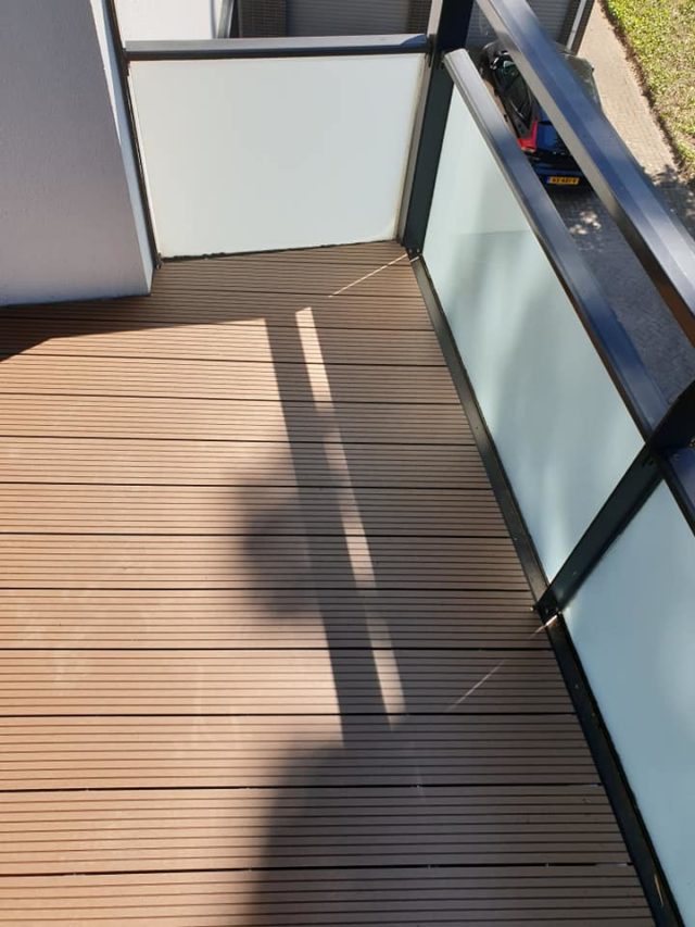 Vlonder balkon Hilversum