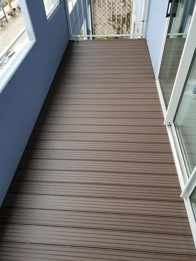 houtvloer balkon
