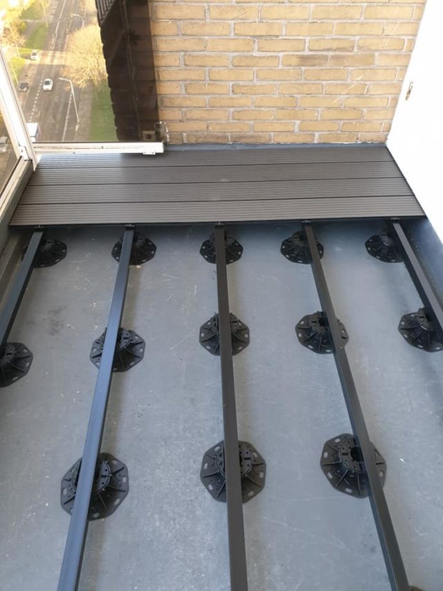 ophoogsysteem vlonders