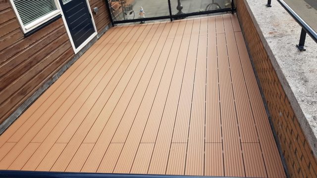 Rechthoekig balkon Deventer