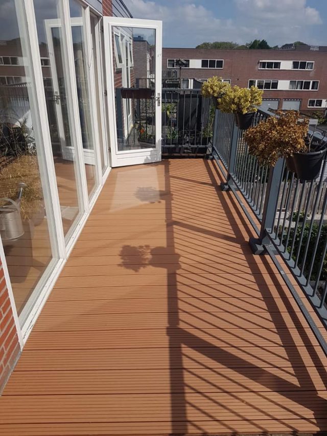 Vlonder balkon Vleuten