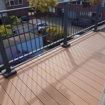 Vlonder balkon Utrecht