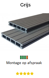 composietredwood Balkon vlonders grijs | Balkontotaal.nl